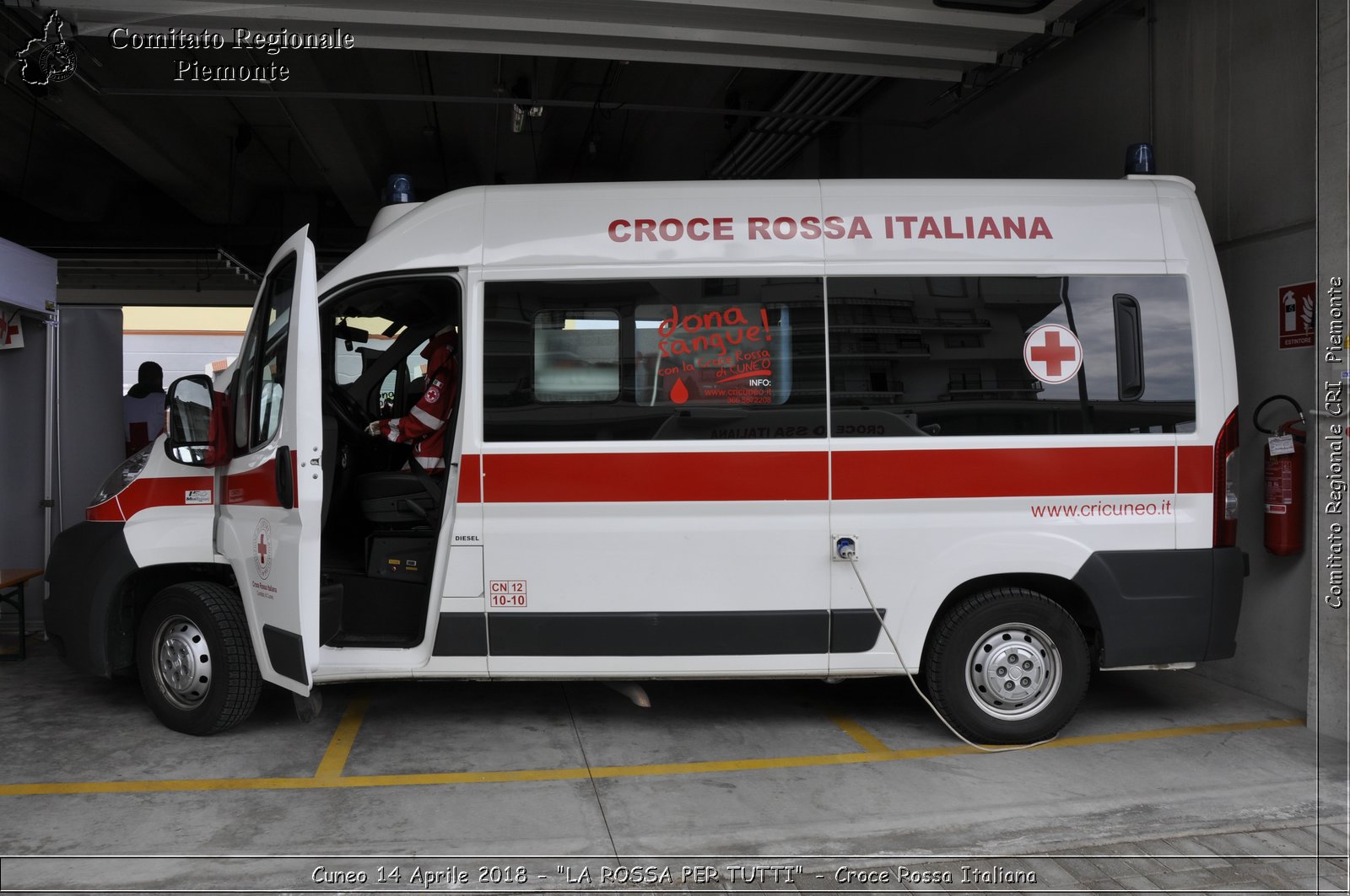 Cuneo 14 Aprile 2018 - "LA ROSSA PER TUTTI" - Croce Rossa Italiana- Comitato Regionale del Piemonte