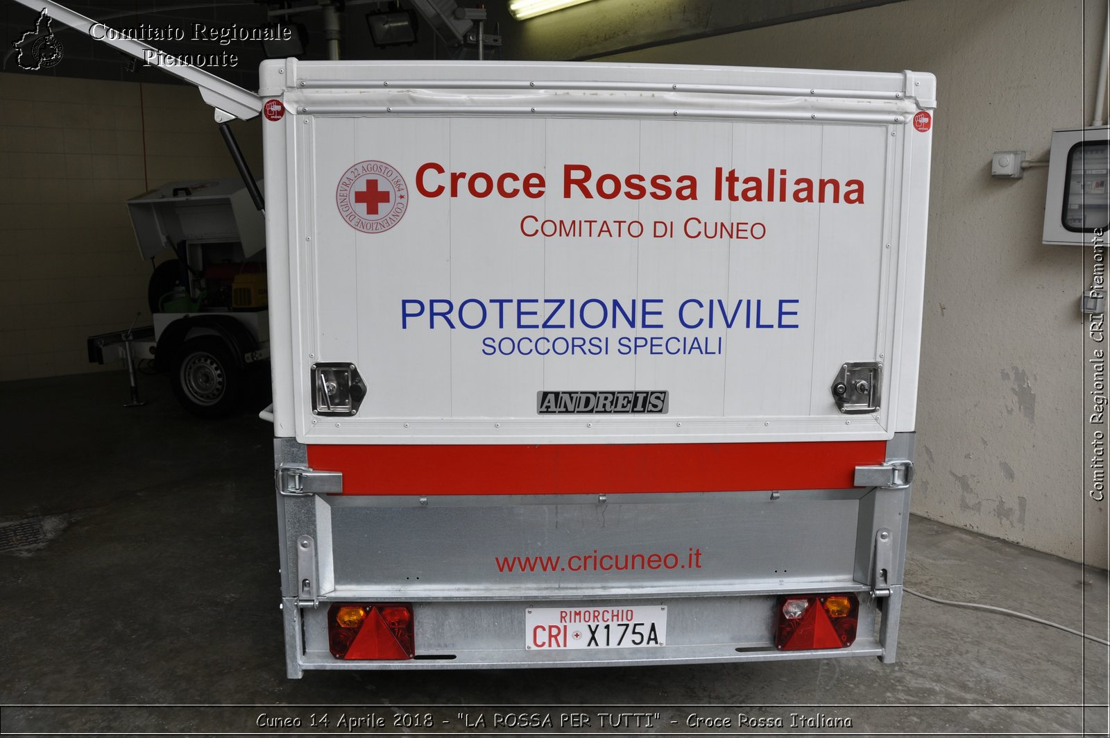 Cuneo 14 Aprile 2018 - "LA ROSSA PER TUTTI" - Croce Rossa Italiana- Comitato Regionale del Piemonte