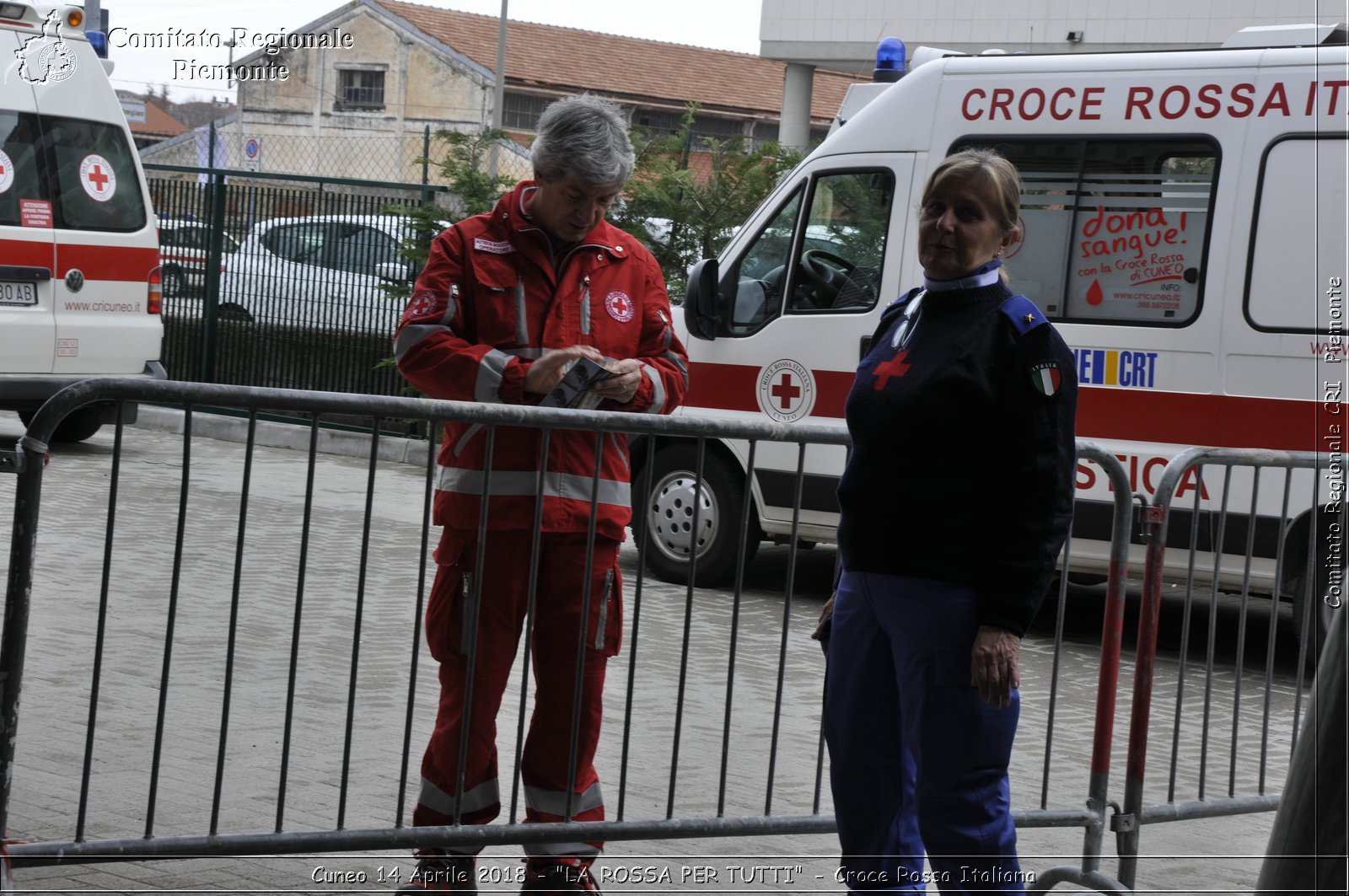 Cuneo 14 Aprile 2018 - "LA ROSSA PER TUTTI" - Croce Rossa Italiana- Comitato Regionale del Piemonte