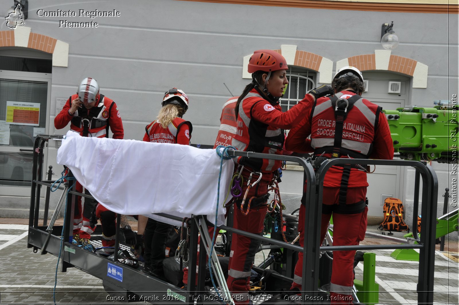 Cuneo 14 Aprile 2018 - "LA ROSSA PER TUTTI" - Croce Rossa Italiana- Comitato Regionale del Piemonte