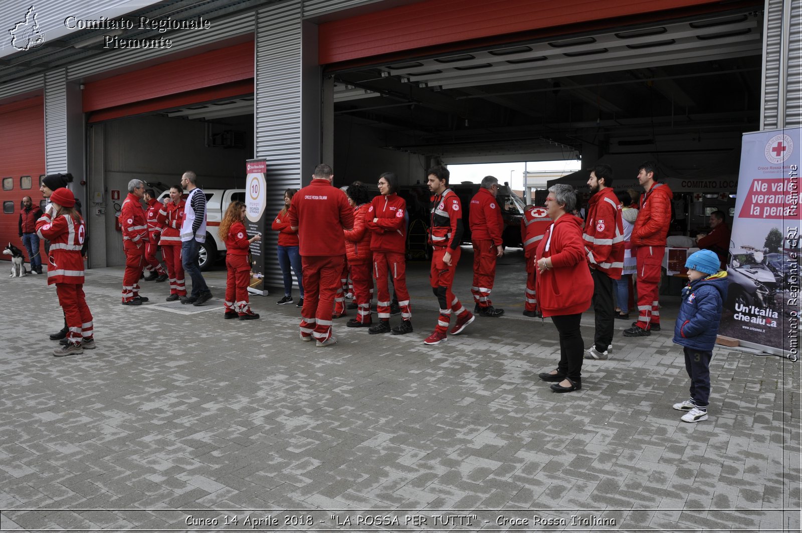 Cuneo 14 Aprile 2018 - "LA ROSSA PER TUTTI" - Croce Rossa Italiana- Comitato Regionale del Piemonte