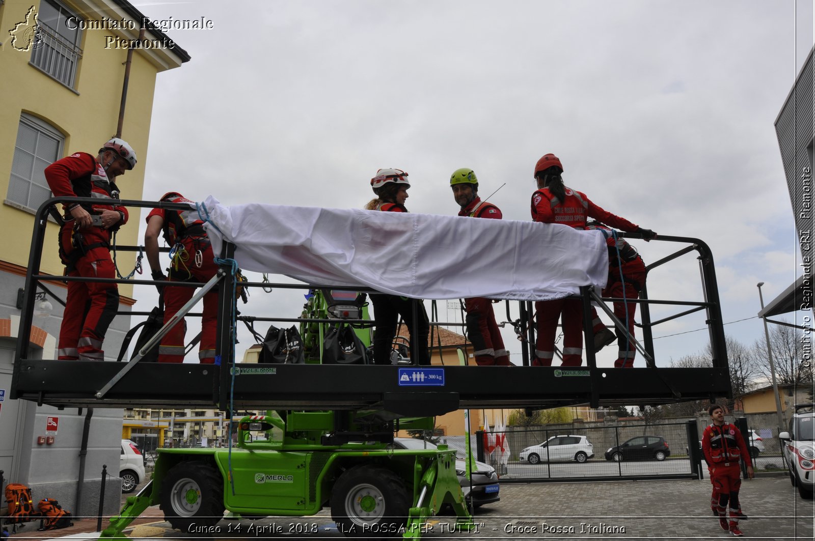 Cuneo 14 Aprile 2018 - "LA ROSSA PER TUTTI" - Croce Rossa Italiana- Comitato Regionale del Piemonte