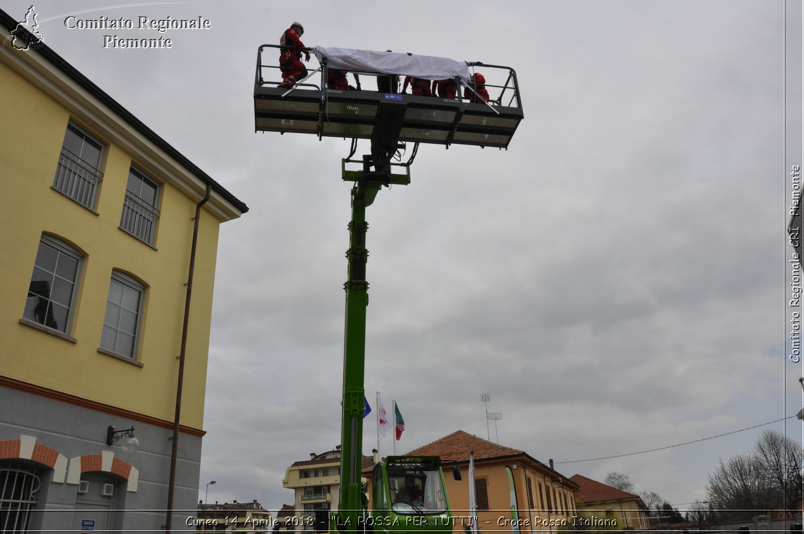 Cuneo 14 Aprile 2018 - "LA ROSSA PER TUTTI" - Croce Rossa Italiana- Comitato Regionale del Piemonte