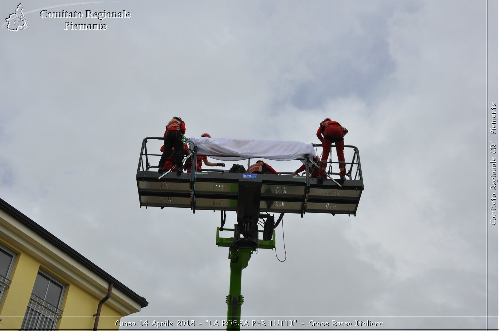 Cuneo 14 Aprile 2018 - "LA ROSSA PER TUTTI" - Croce Rossa Italiana- Comitato Regionale del Piemonte