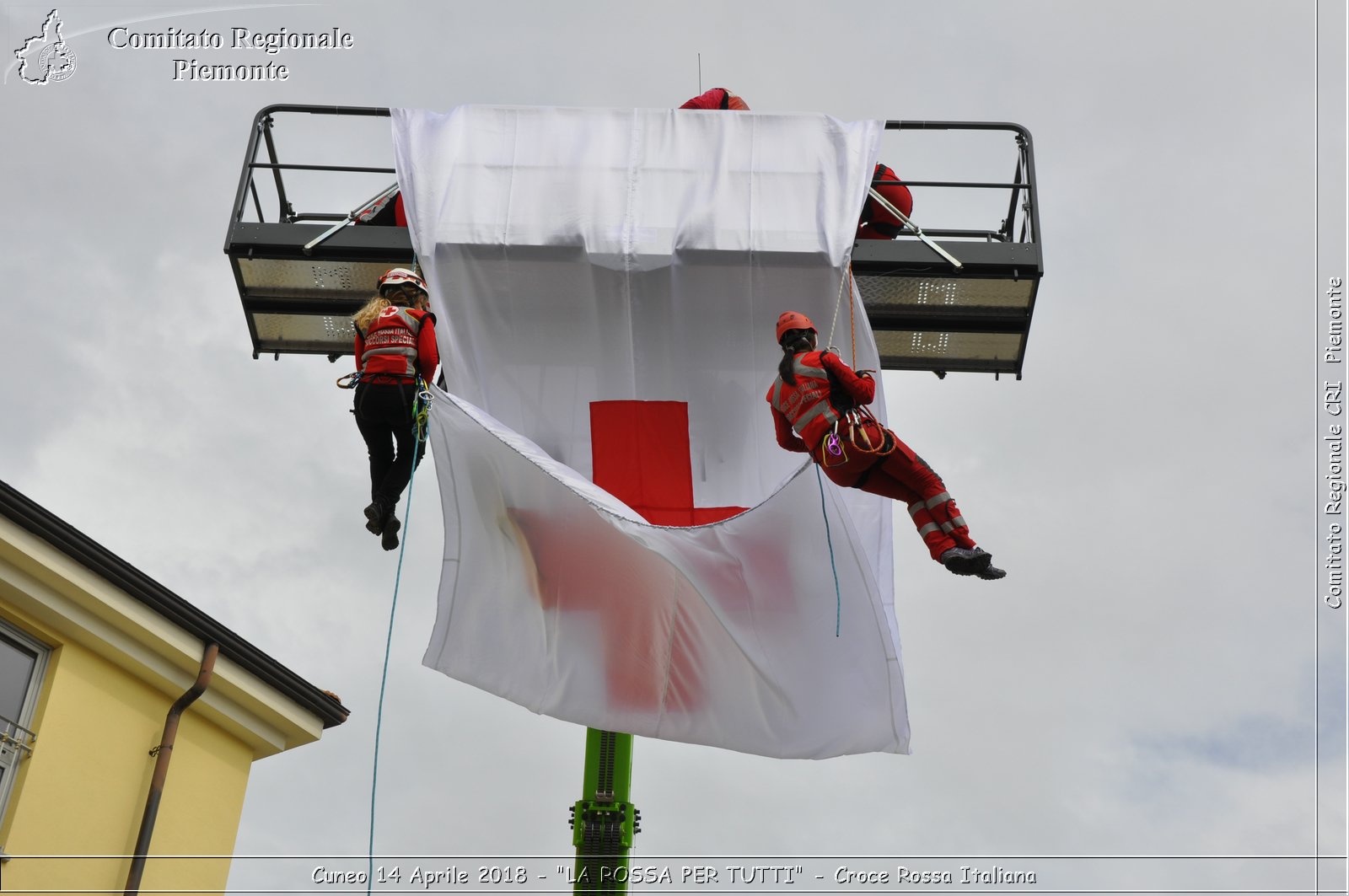 Cuneo 14 Aprile 2018 - "LA ROSSA PER TUTTI" - Croce Rossa Italiana- Comitato Regionale del Piemonte