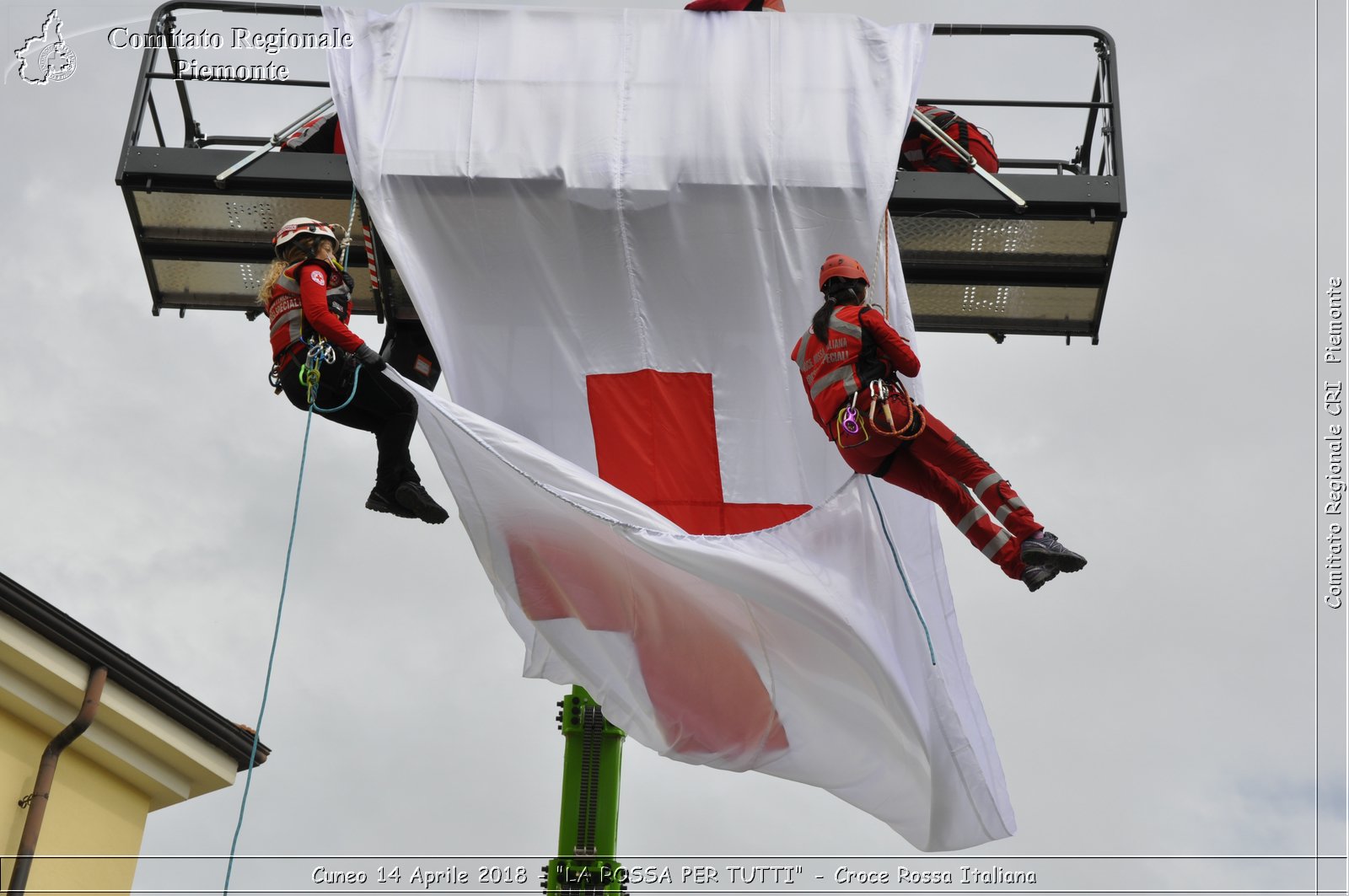 Cuneo 14 Aprile 2018 - "LA ROSSA PER TUTTI" - Croce Rossa Italiana- Comitato Regionale del Piemonte