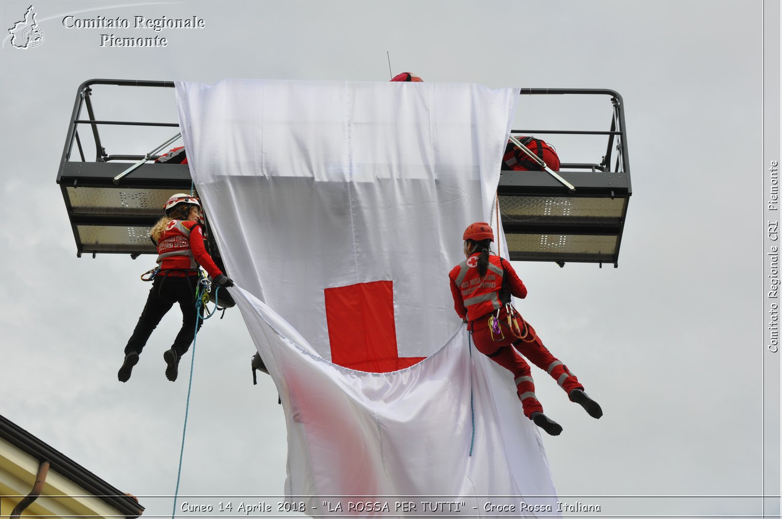 Cuneo 14 Aprile 2018 - "LA ROSSA PER TUTTI" - Croce Rossa Italiana- Comitato Regionale del Piemonte