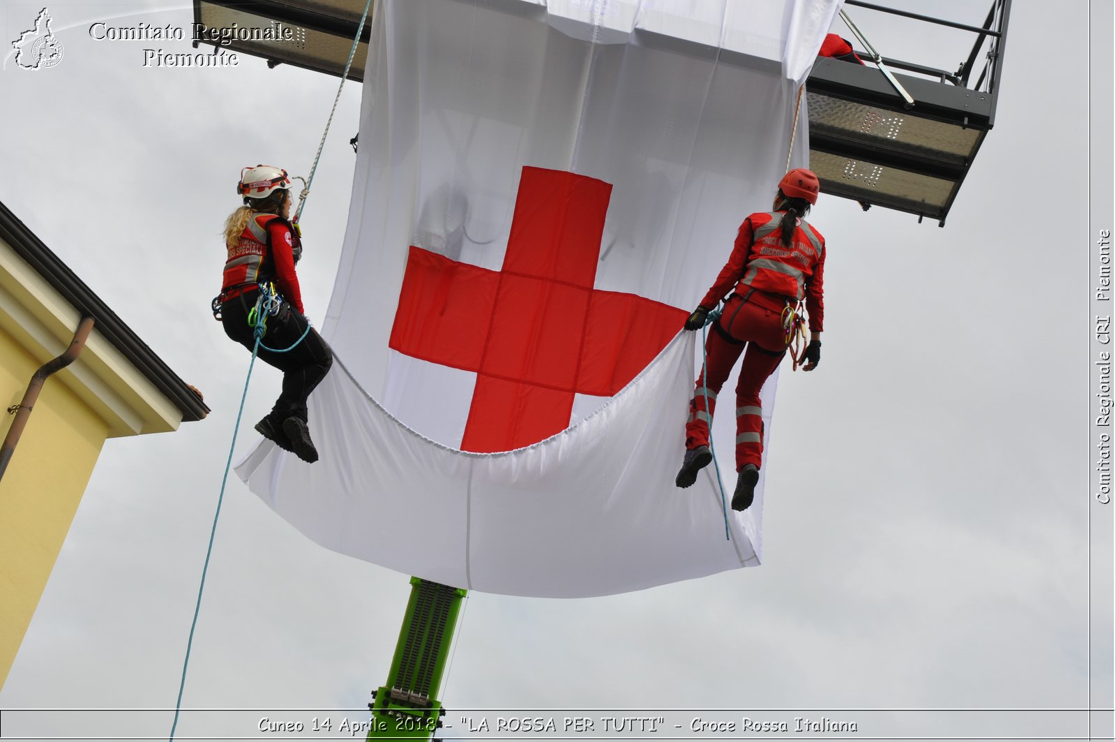 Cuneo 14 Aprile 2018 - "LA ROSSA PER TUTTI" - Croce Rossa Italiana- Comitato Regionale del Piemonte