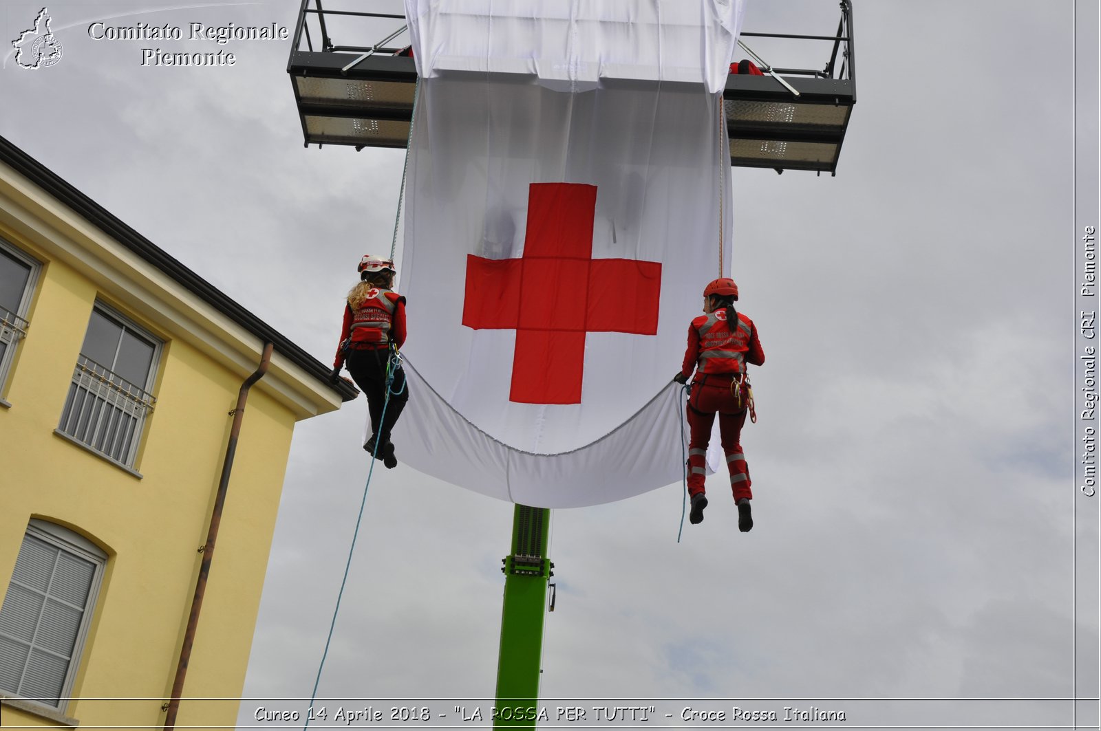 Cuneo 14 Aprile 2018 - "LA ROSSA PER TUTTI" - Croce Rossa Italiana- Comitato Regionale del Piemonte