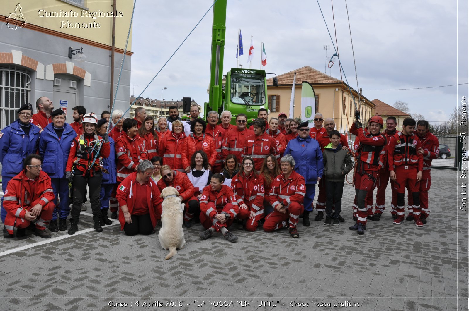 Cuneo 14 Aprile 2018 - "LA ROSSA PER TUTTI" - Croce Rossa Italiana- Comitato Regionale del Piemonte