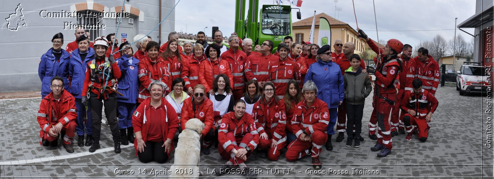 Cuneo 14 Aprile 2018 - "LA ROSSA PER TUTTI" - Croce Rossa Italiana- Comitato Regionale del Piemonte