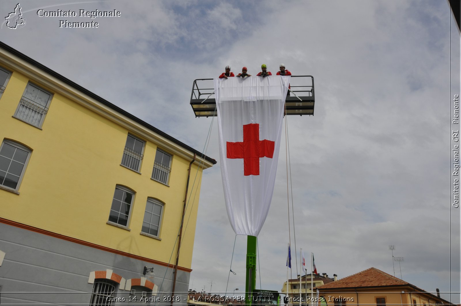 Cuneo 14 Aprile 2018 - "LA ROSSA PER TUTTI" - Croce Rossa Italiana- Comitato Regionale del Piemonte