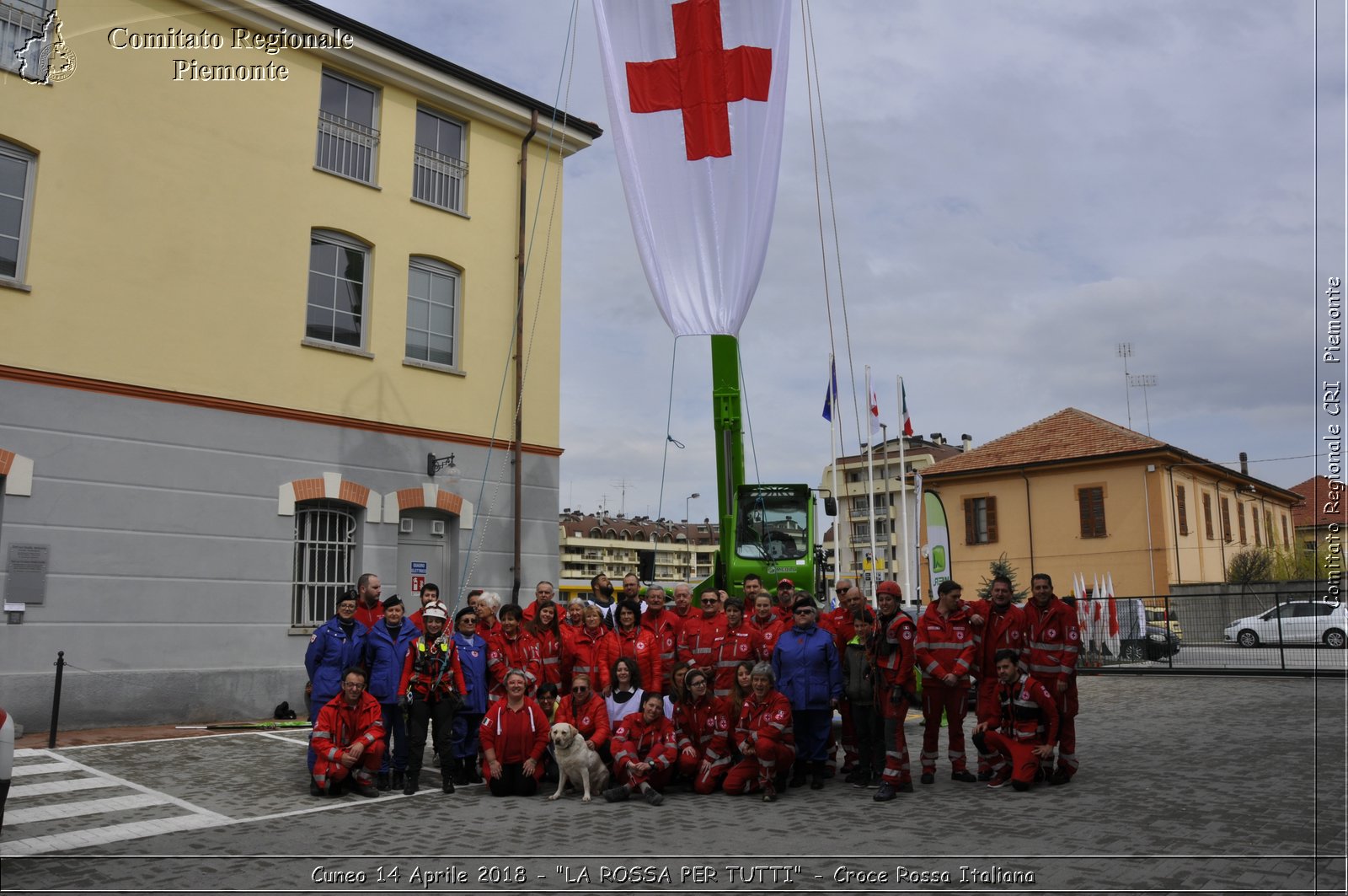 Cuneo 14 Aprile 2018 - "LA ROSSA PER TUTTI" - Croce Rossa Italiana- Comitato Regionale del Piemonte