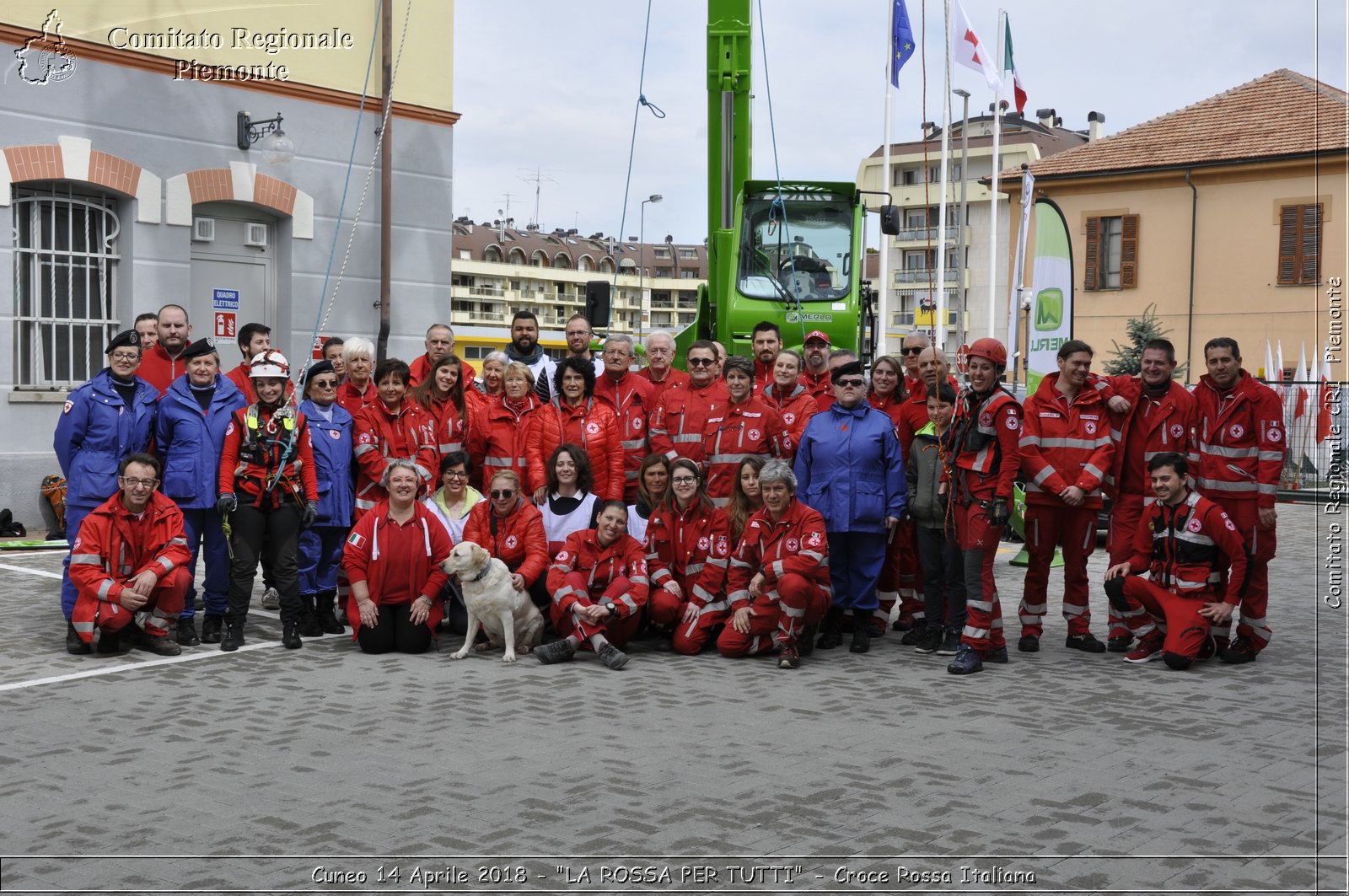 Cuneo 14 Aprile 2018 - "LA ROSSA PER TUTTI" - Croce Rossa Italiana- Comitato Regionale del Piemonte