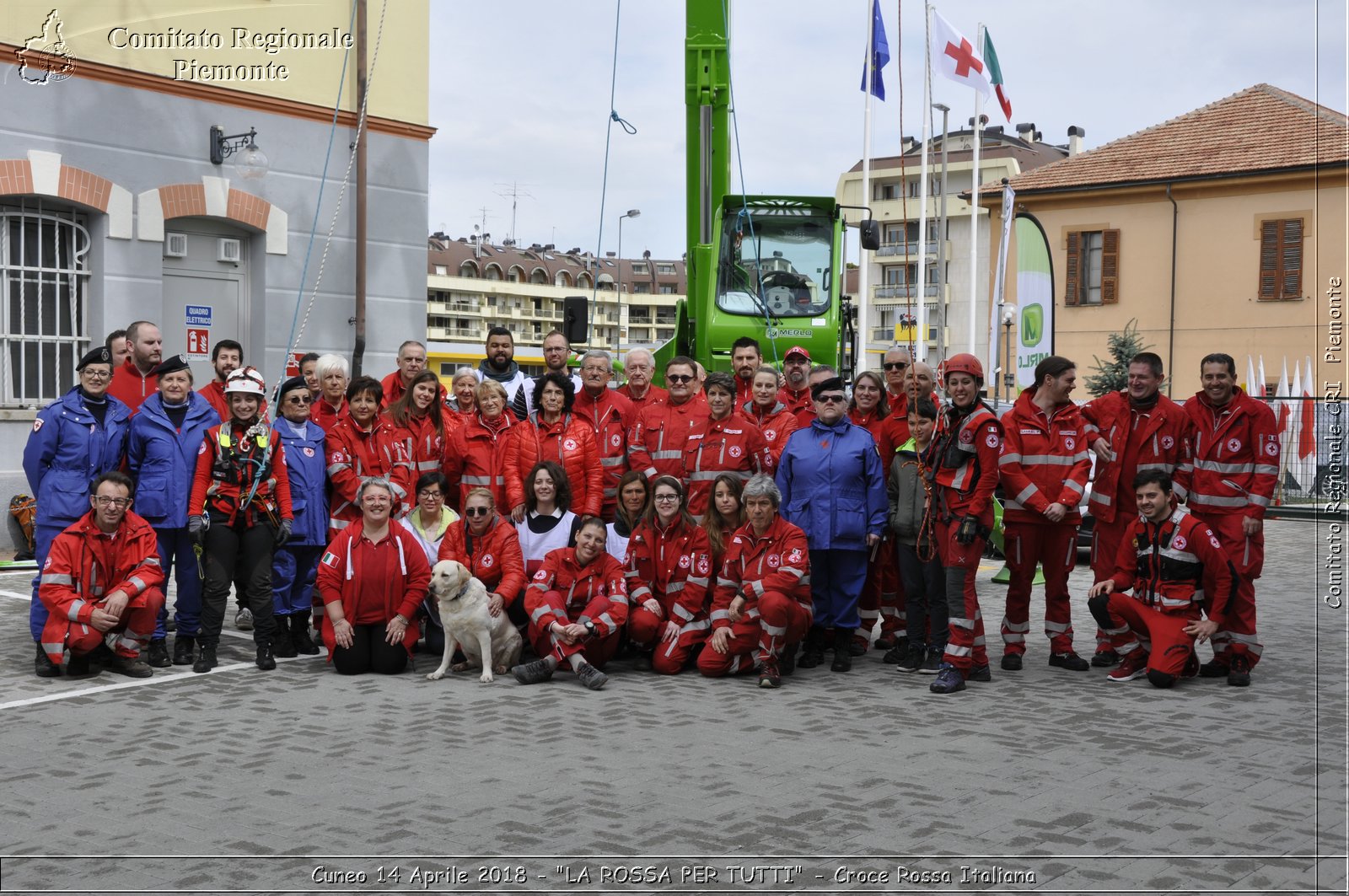 Cuneo 14 Aprile 2018 - "LA ROSSA PER TUTTI" - Croce Rossa Italiana- Comitato Regionale del Piemonte