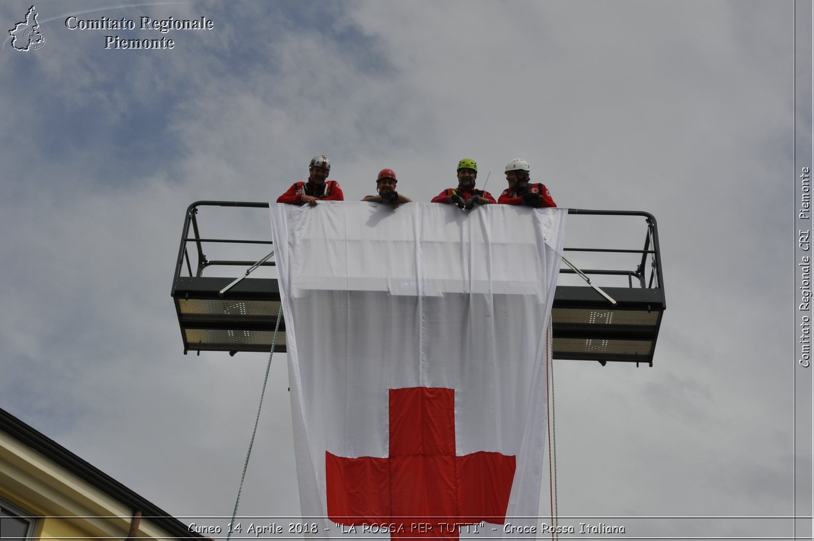 Cuneo 14 Aprile 2018 - "LA ROSSA PER TUTTI" - Croce Rossa Italiana- Comitato Regionale del Piemonte