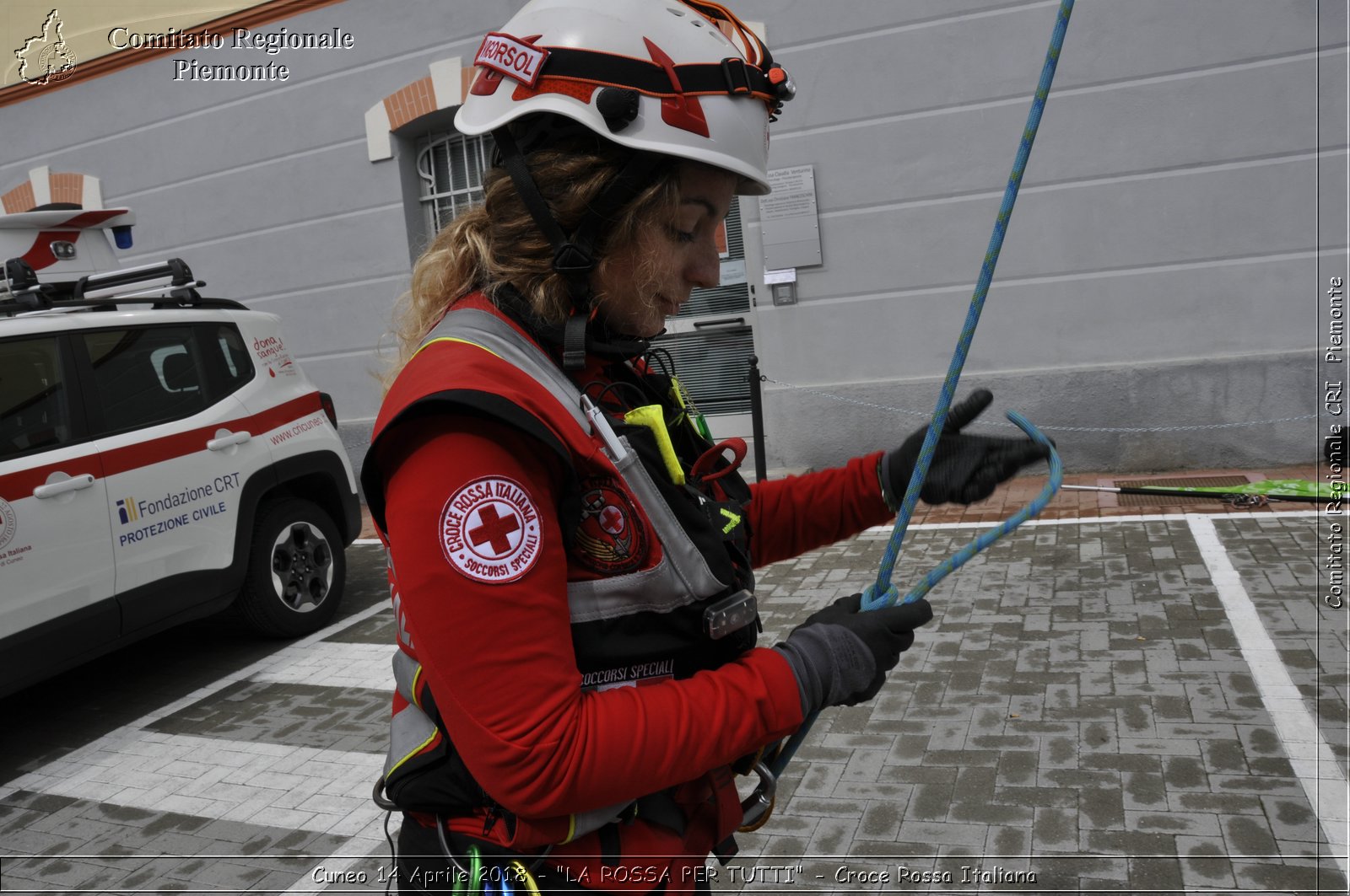 Cuneo 14 Aprile 2018 - "LA ROSSA PER TUTTI" - Croce Rossa Italiana- Comitato Regionale del Piemonte