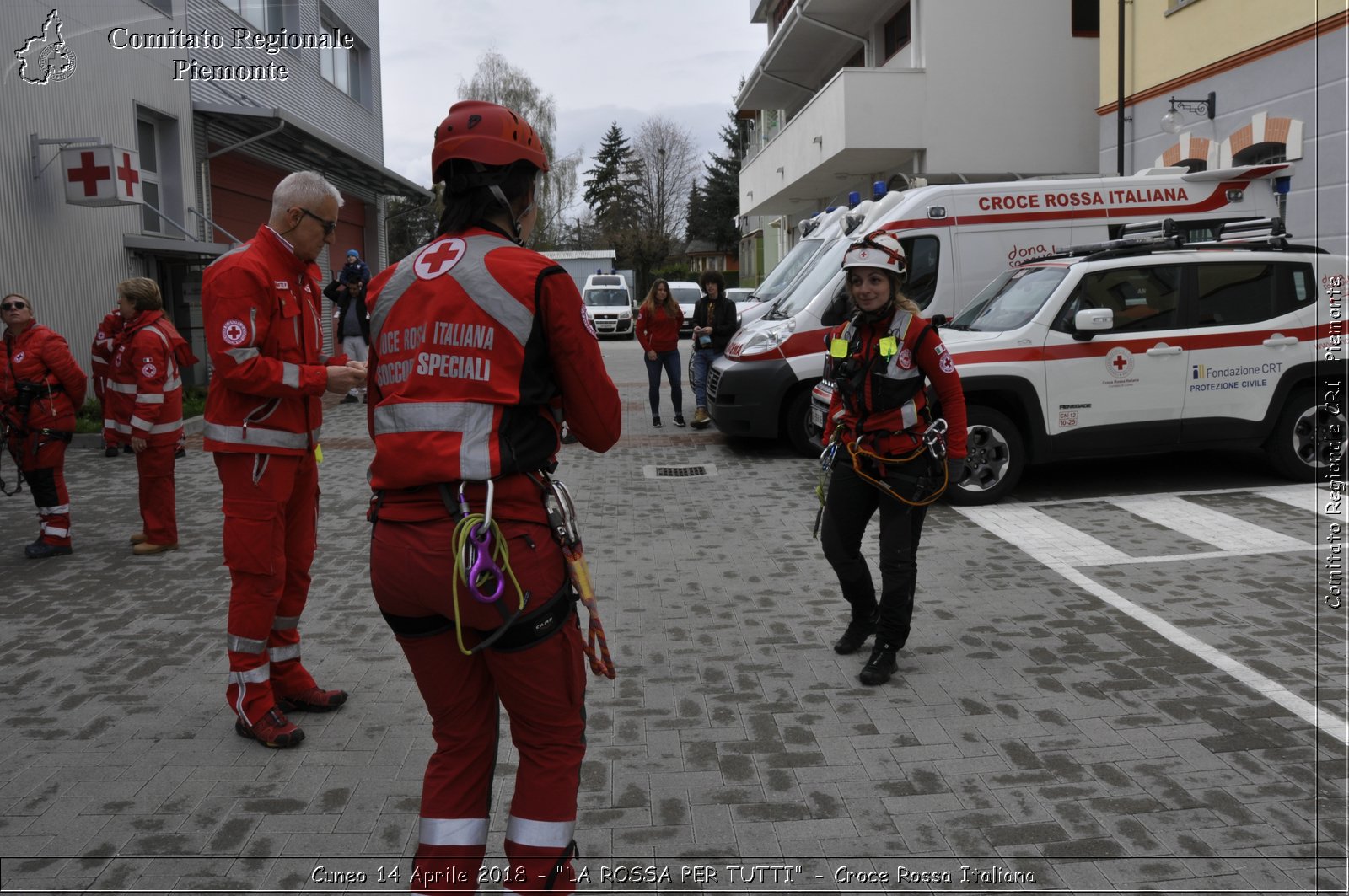 Cuneo 14 Aprile 2018 - "LA ROSSA PER TUTTI" - Croce Rossa Italiana- Comitato Regionale del Piemonte