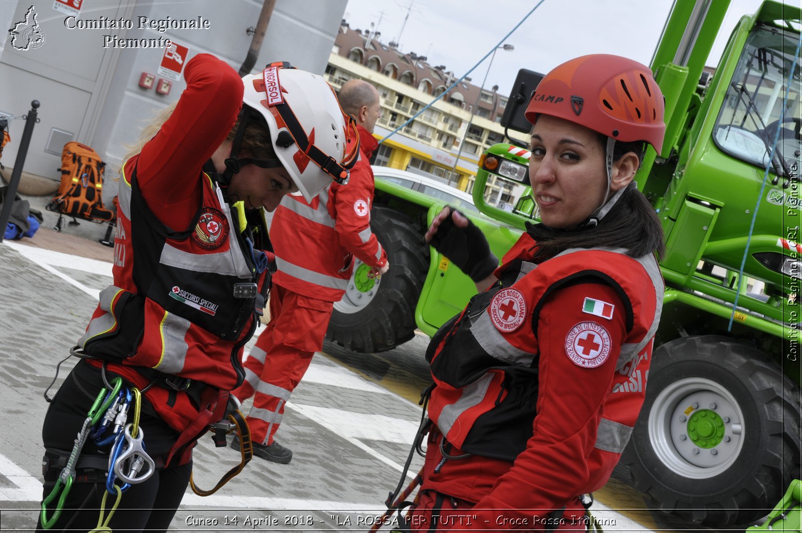 Cuneo 14 Aprile 2018 - "LA ROSSA PER TUTTI" - Croce Rossa Italiana- Comitato Regionale del Piemonte