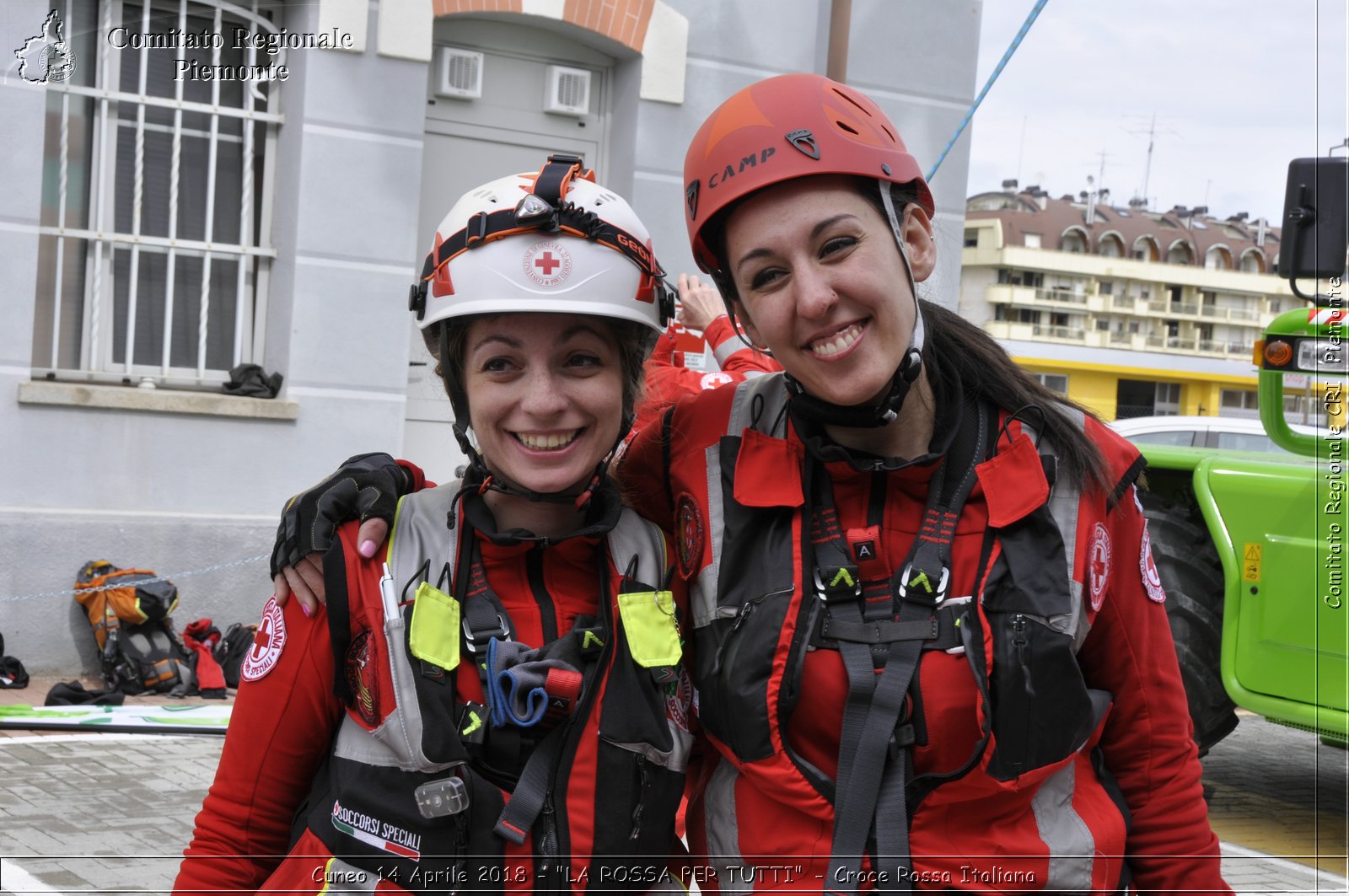 Cuneo 14 Aprile 2018 - "LA ROSSA PER TUTTI" - Croce Rossa Italiana- Comitato Regionale del Piemonte