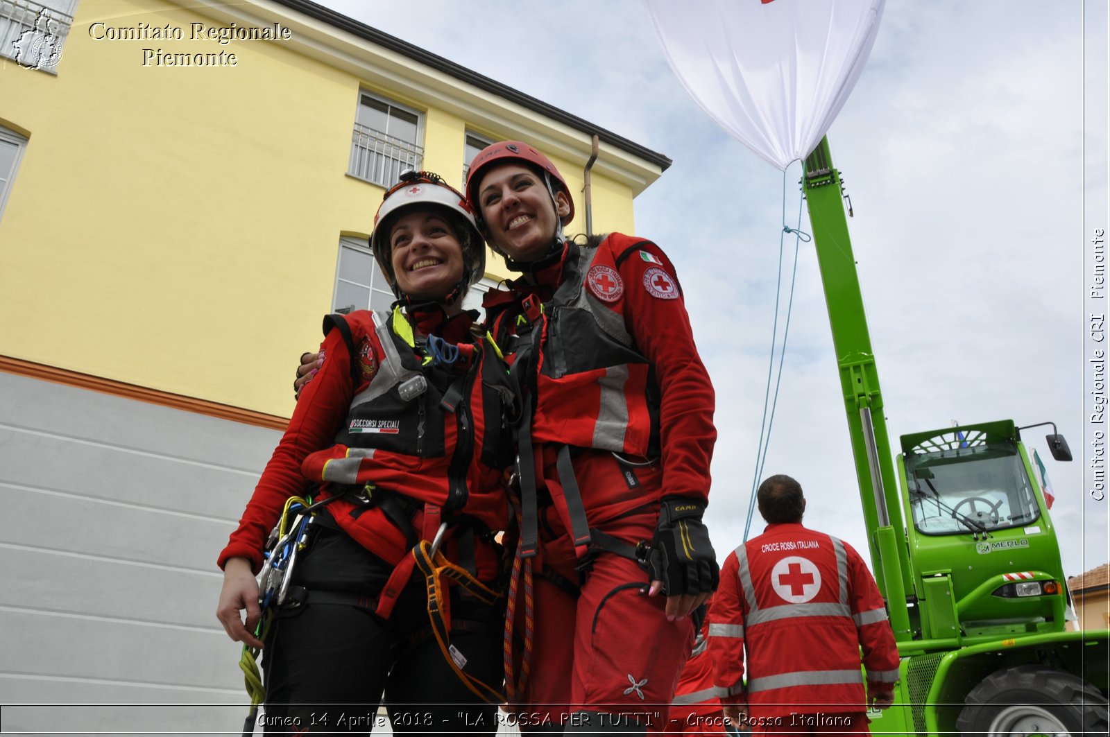 Cuneo 14 Aprile 2018 - "LA ROSSA PER TUTTI" - Croce Rossa Italiana- Comitato Regionale del Piemonte