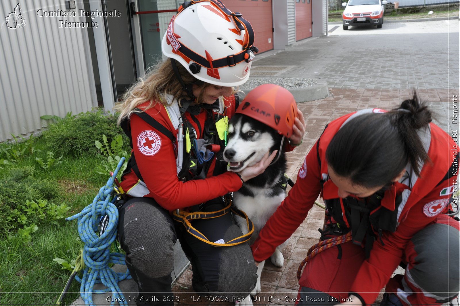 Cuneo 14 Aprile 2018 - "LA ROSSA PER TUTTI" - Croce Rossa Italiana- Comitato Regionale del Piemonte