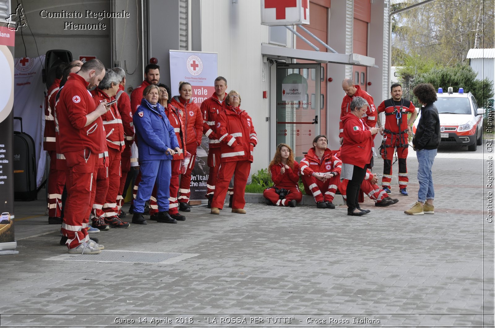 Cuneo 14 Aprile 2018 - "LA ROSSA PER TUTTI" - Croce Rossa Italiana- Comitato Regionale del Piemonte