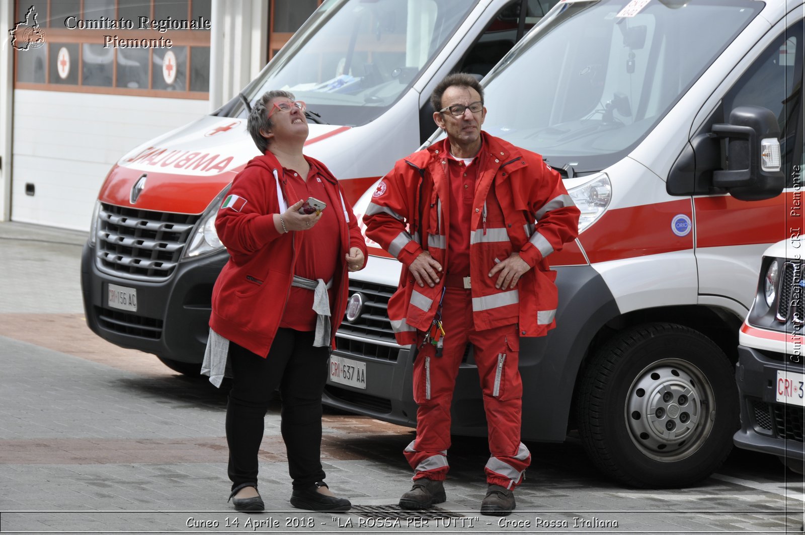 Cuneo 14 Aprile 2018 - "LA ROSSA PER TUTTI" - Croce Rossa Italiana- Comitato Regionale del Piemonte