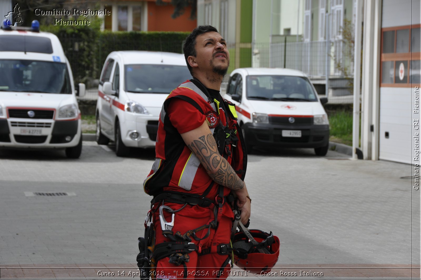 Cuneo 14 Aprile 2018 - "LA ROSSA PER TUTTI" - Croce Rossa Italiana- Comitato Regionale del Piemonte