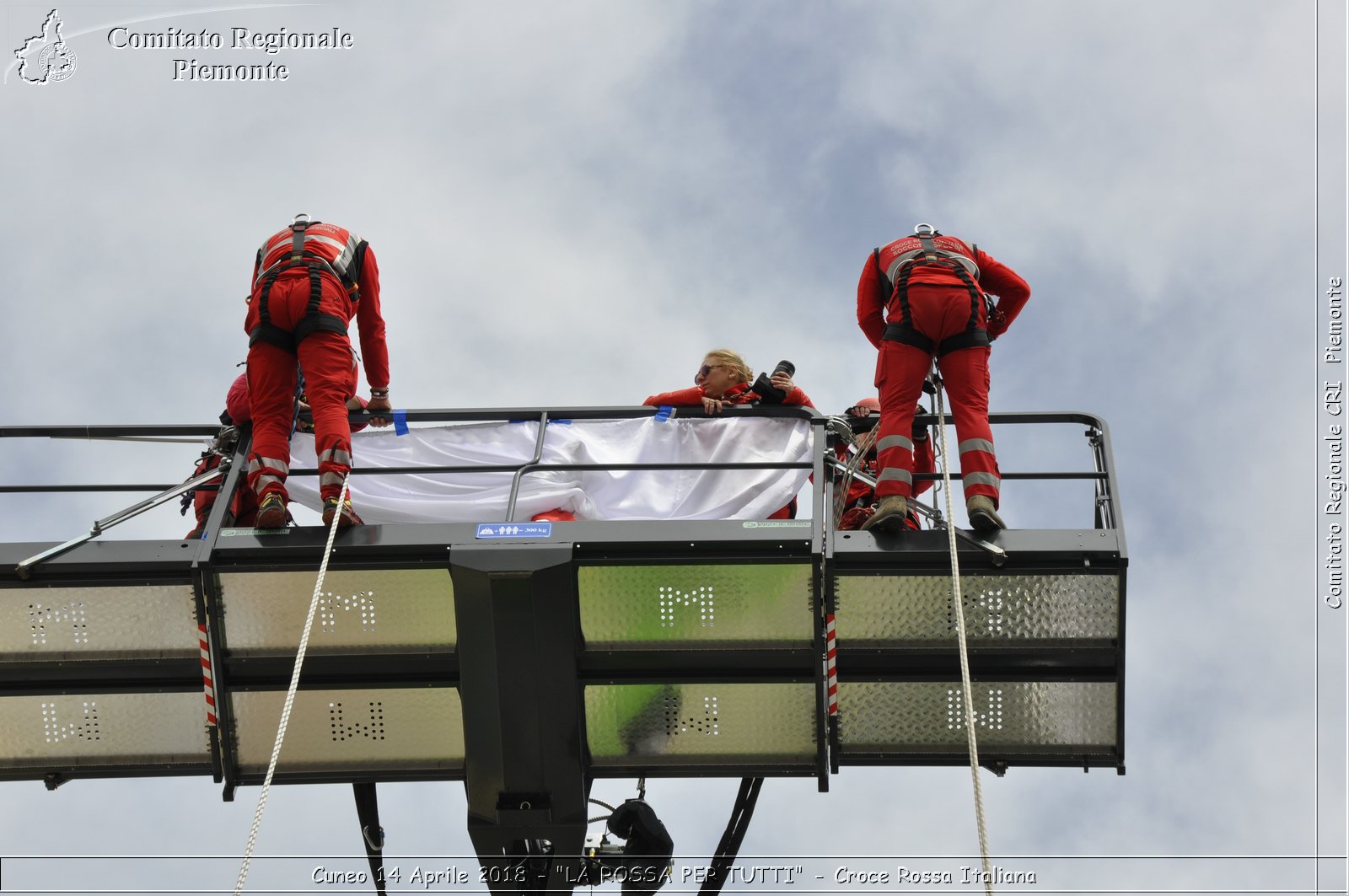 Cuneo 14 Aprile 2018 - "LA ROSSA PER TUTTI" - Croce Rossa Italiana- Comitato Regionale del Piemonte