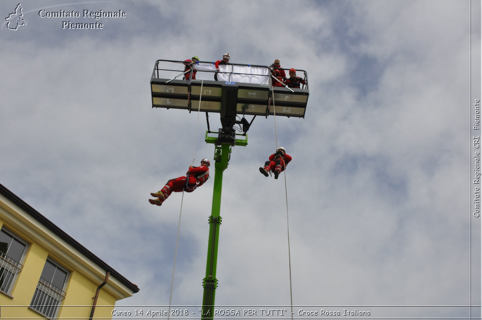 Cuneo 14 Aprile 2018 - "LA ROSSA PER TUTTI" - Croce Rossa Italiana- Comitato Regionale del Piemonte