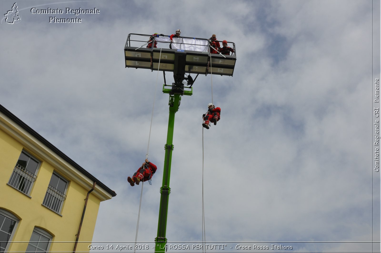 Cuneo 14 Aprile 2018 - "LA ROSSA PER TUTTI" - Croce Rossa Italiana- Comitato Regionale del Piemonte