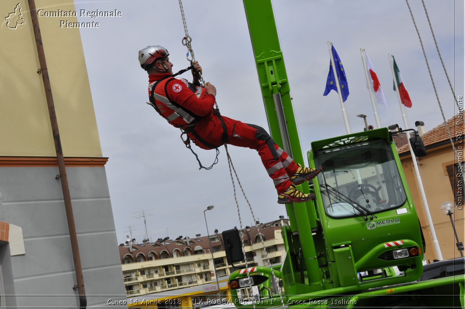 Cuneo 14 Aprile 2018 - "LA ROSSA PER TUTTI" - Croce Rossa Italiana- Comitato Regionale del Piemonte