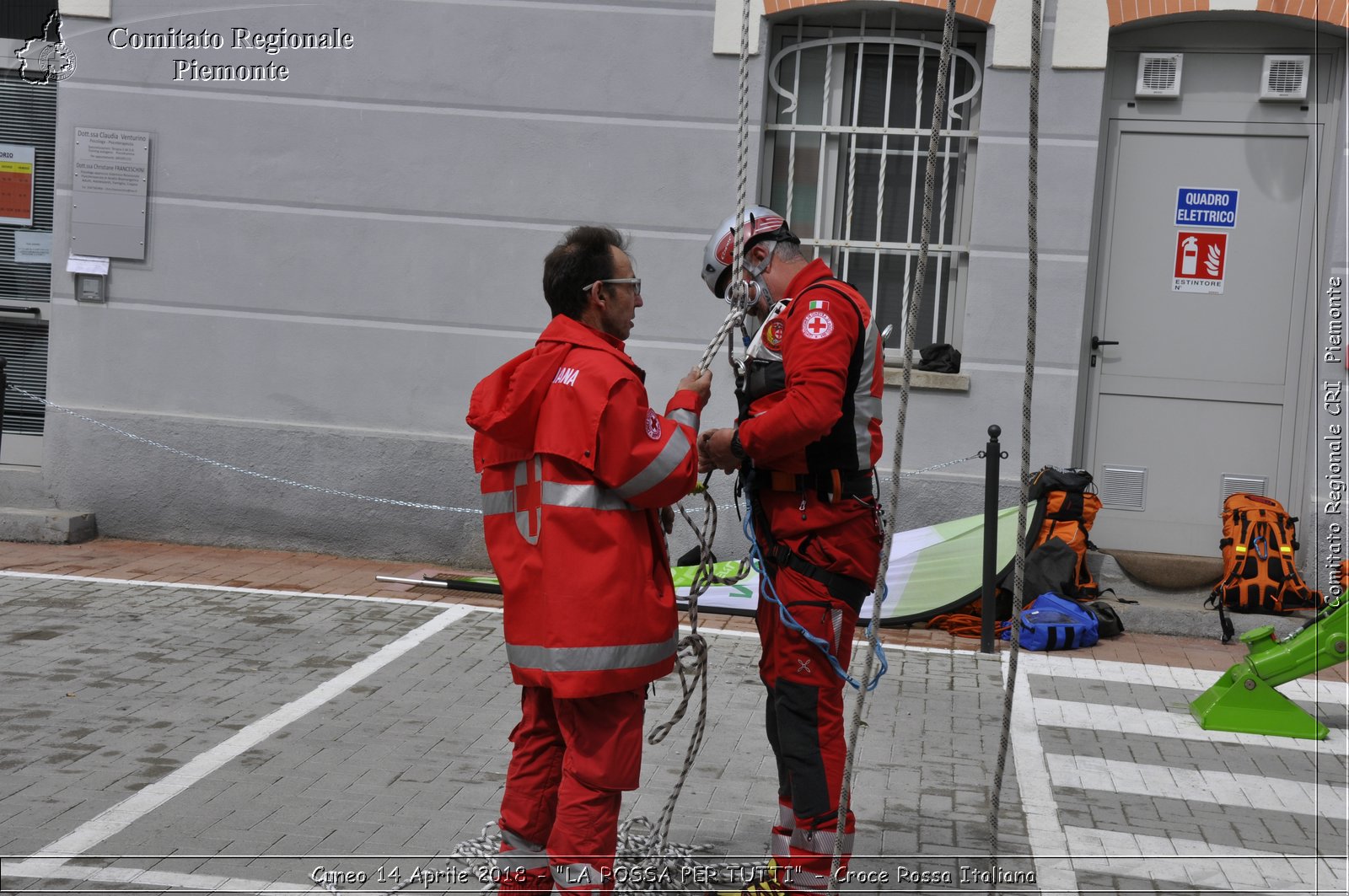 Cuneo 14 Aprile 2018 - "LA ROSSA PER TUTTI" - Croce Rossa Italiana- Comitato Regionale del Piemonte