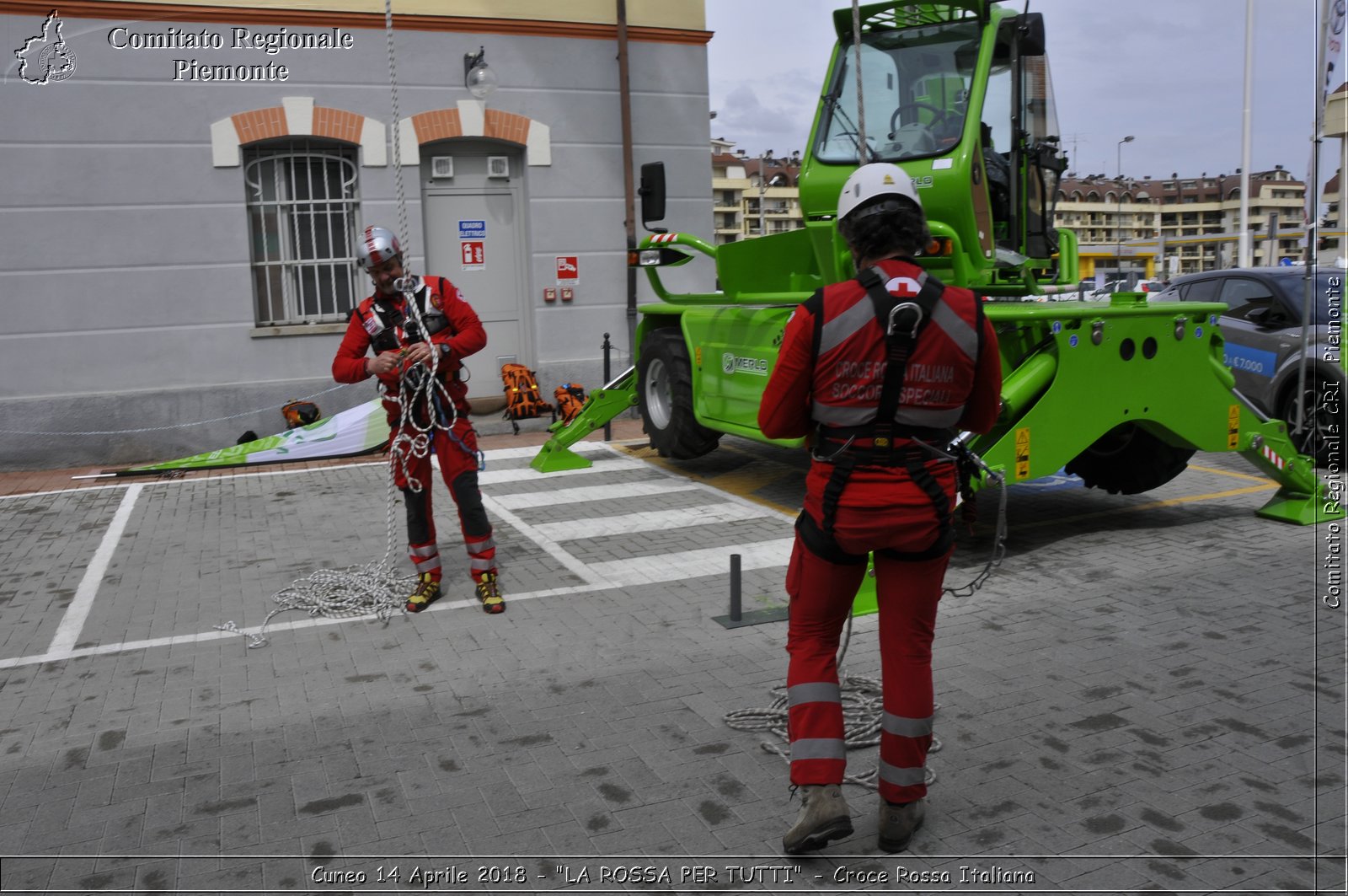 Cuneo 14 Aprile 2018 - "LA ROSSA PER TUTTI" - Croce Rossa Italiana- Comitato Regionale del Piemonte