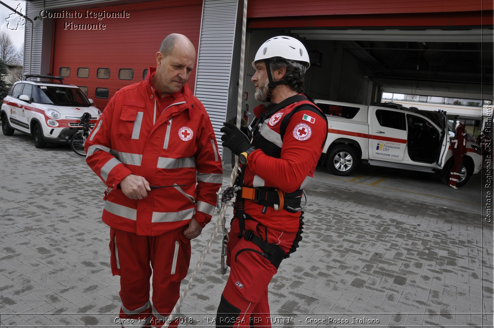 Cuneo 14 Aprile 2018 - "LA ROSSA PER TUTTI" - Croce Rossa Italiana- Comitato Regionale del Piemonte