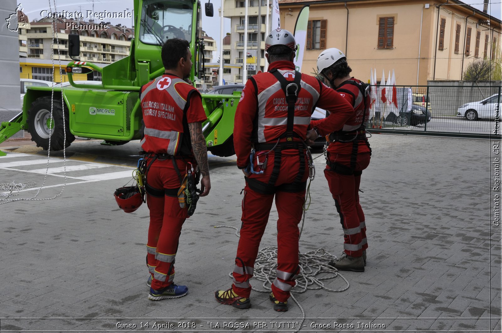 Cuneo 14 Aprile 2018 - "LA ROSSA PER TUTTI" - Croce Rossa Italiana- Comitato Regionale del Piemonte