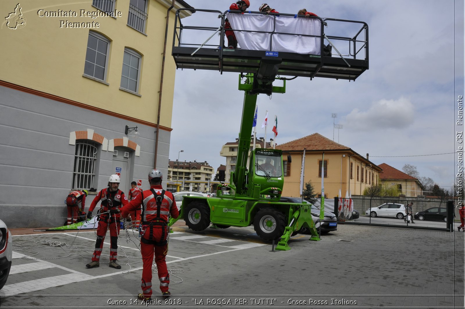 Cuneo 14 Aprile 2018 - "LA ROSSA PER TUTTI" - Croce Rossa Italiana- Comitato Regionale del Piemonte