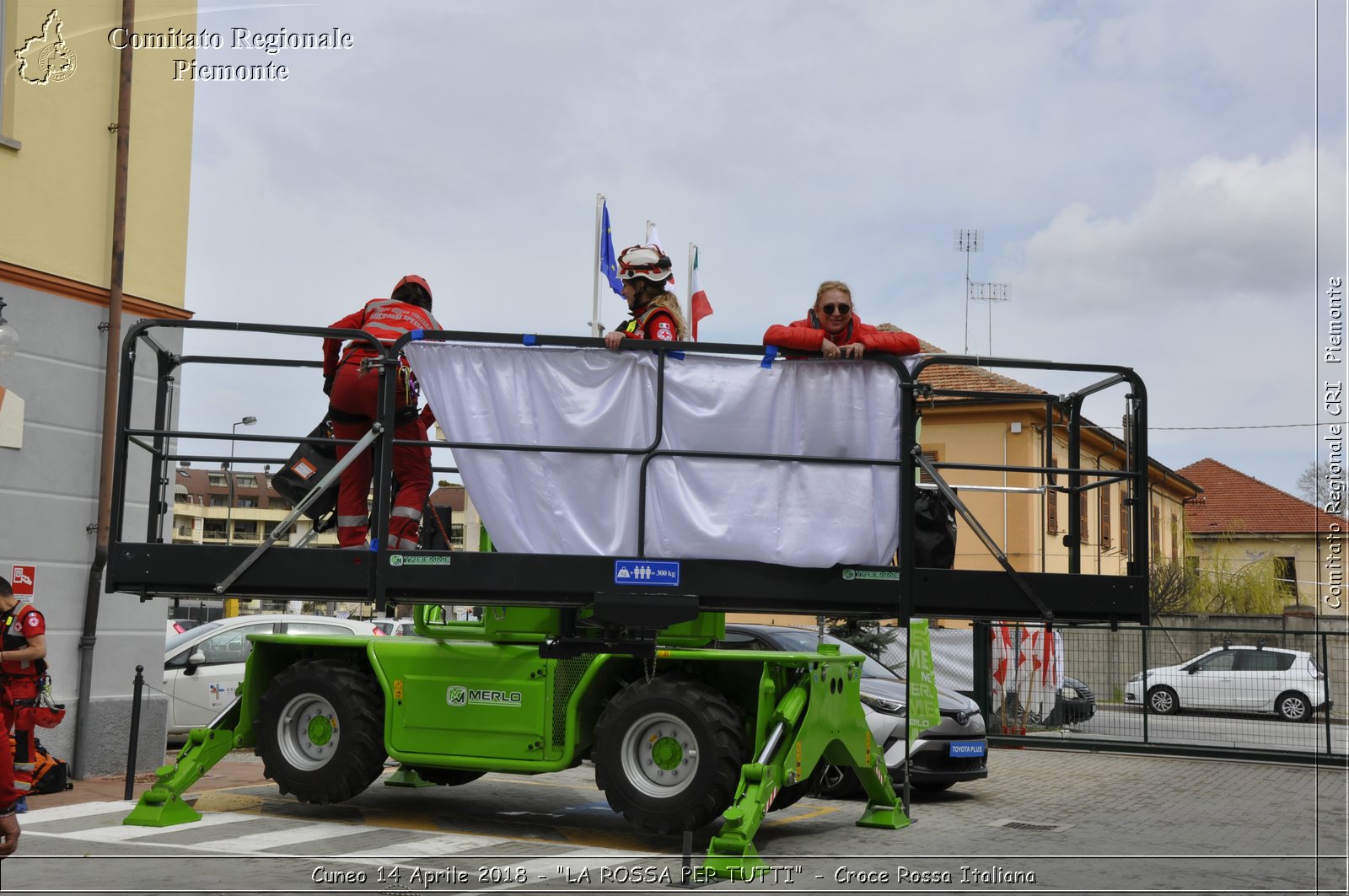 Cuneo 14 Aprile 2018 - "LA ROSSA PER TUTTI" - Croce Rossa Italiana- Comitato Regionale del Piemonte