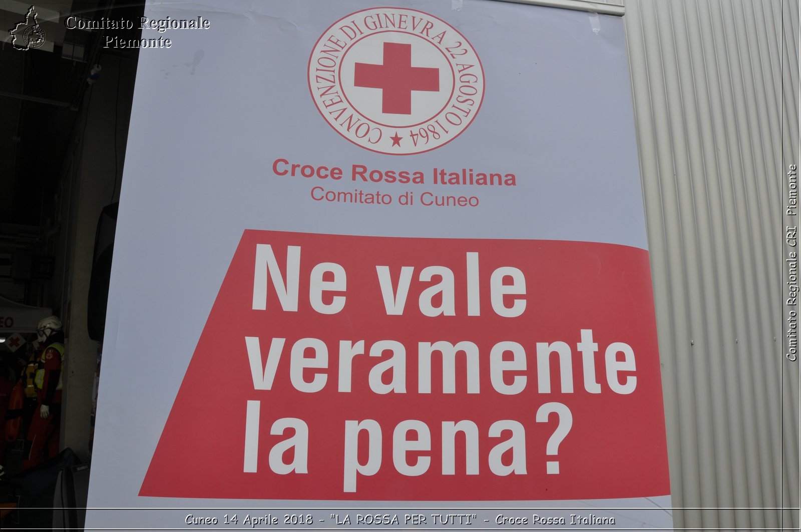 Cuneo 14 Aprile 2018 - "LA ROSSA PER TUTTI" - Croce Rossa Italiana- Comitato Regionale del Piemonte