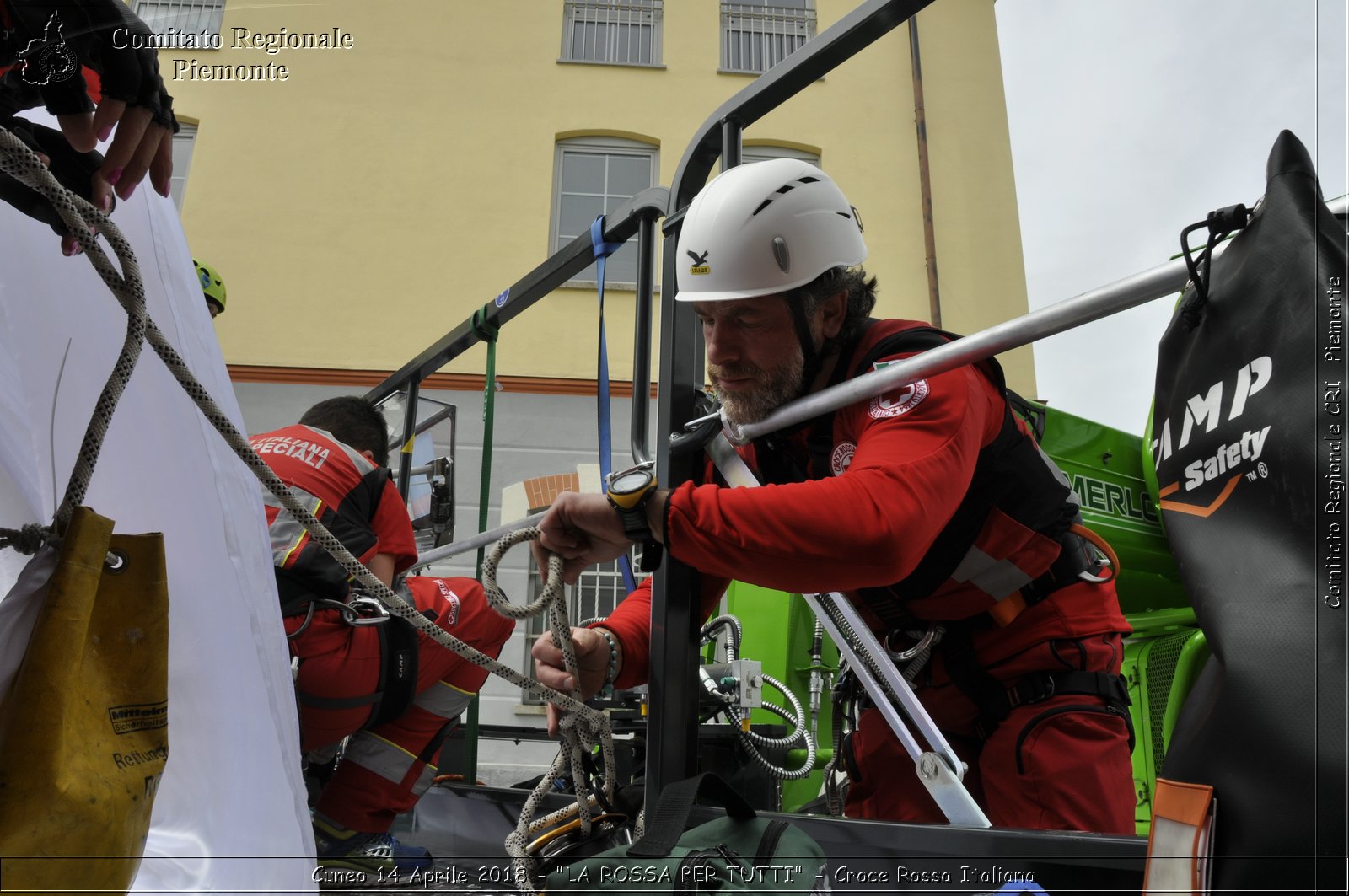 Cuneo 14 Aprile 2018 - "LA ROSSA PER TUTTI" - Croce Rossa Italiana- Comitato Regionale del Piemonte