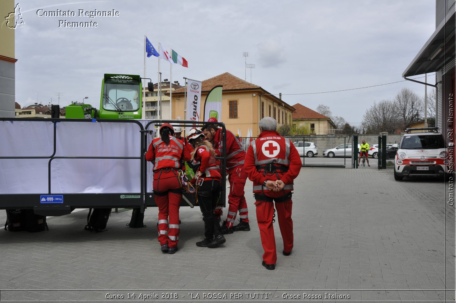 Cuneo 14 Aprile 2018 - "LA ROSSA PER TUTTI" - Croce Rossa Italiana- Comitato Regionale del Piemonte