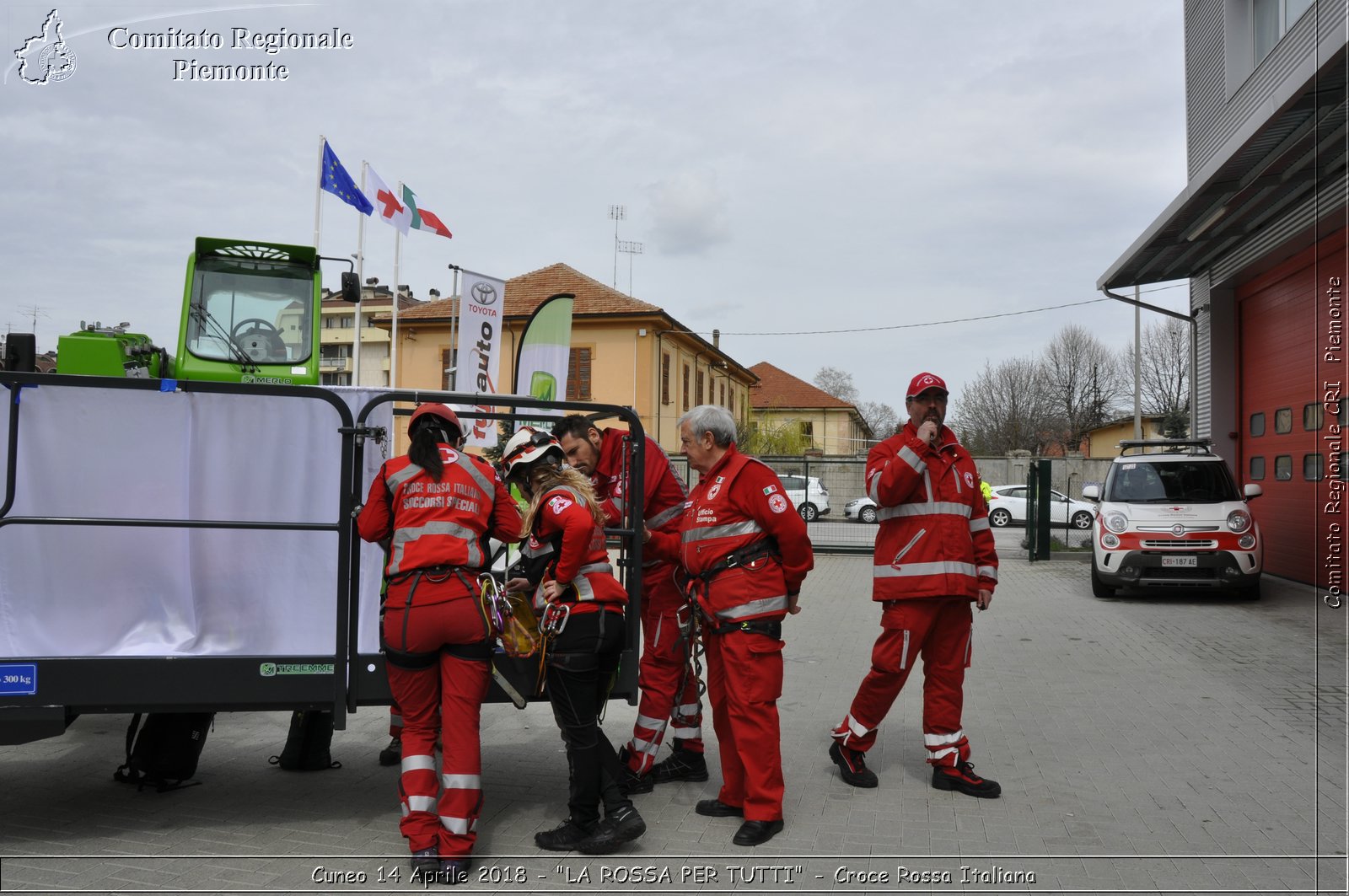 Cuneo 14 Aprile 2018 - "LA ROSSA PER TUTTI" - Croce Rossa Italiana- Comitato Regionale del Piemonte