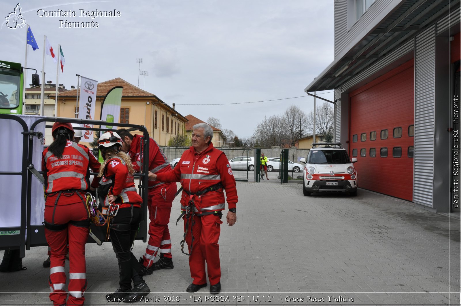 Cuneo 14 Aprile 2018 - "LA ROSSA PER TUTTI" - Croce Rossa Italiana- Comitato Regionale del Piemonte