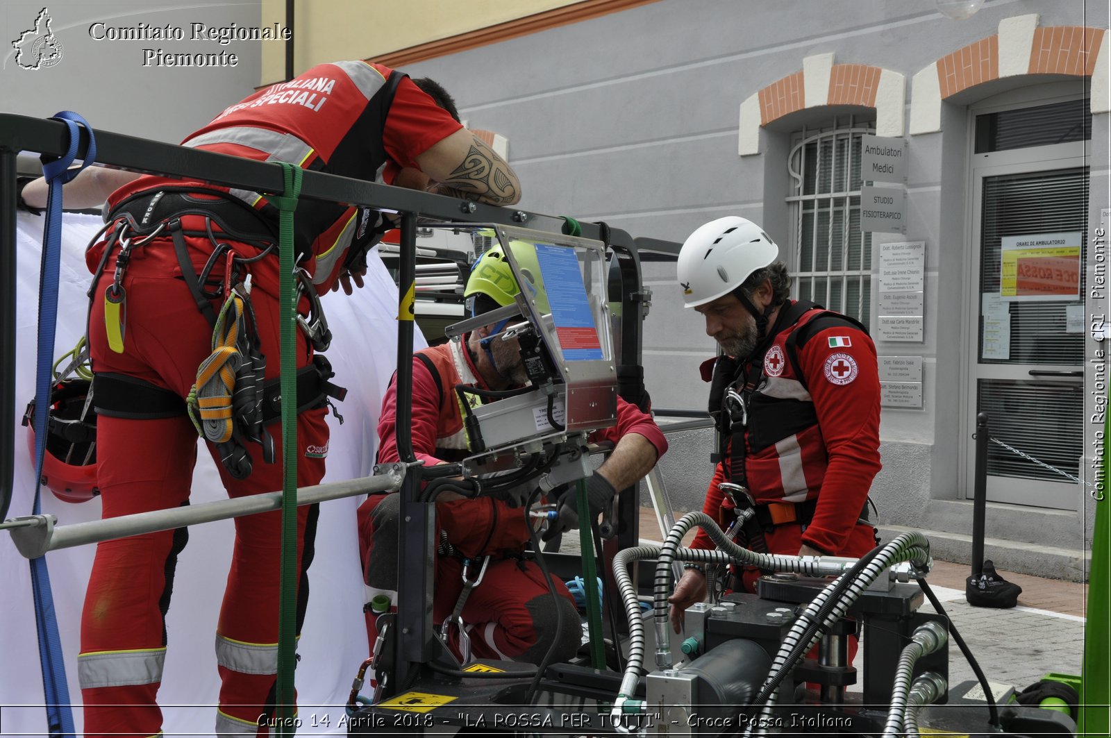 Cuneo 14 Aprile 2018 - "LA ROSSA PER TUTTI" - Croce Rossa Italiana- Comitato Regionale del Piemonte