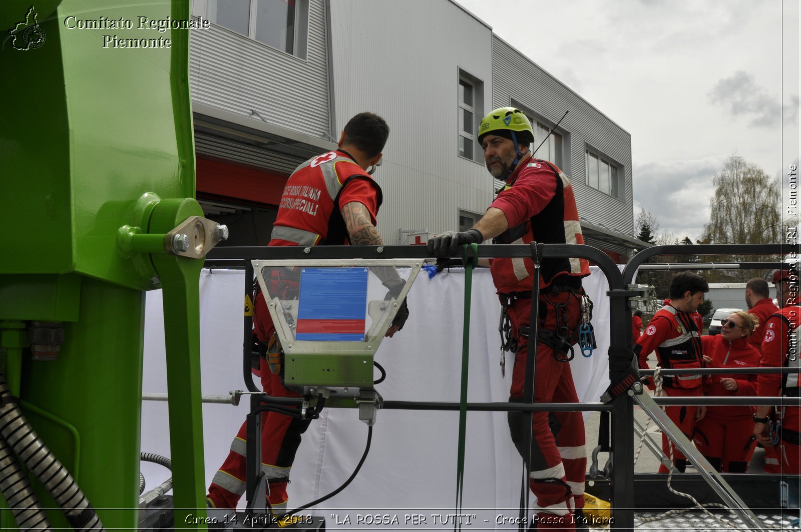 Cuneo 14 Aprile 2018 - "LA ROSSA PER TUTTI" - Croce Rossa Italiana- Comitato Regionale del Piemonte