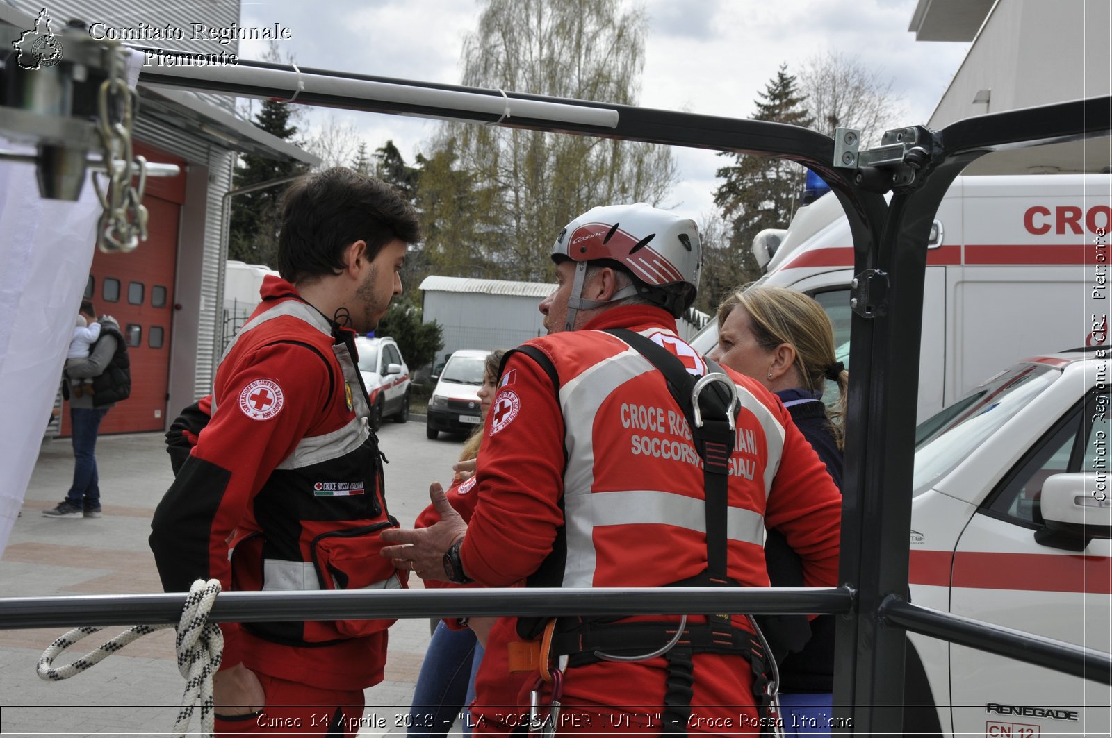 Cuneo 14 Aprile 2018 - "LA ROSSA PER TUTTI" - Croce Rossa Italiana- Comitato Regionale del Piemonte