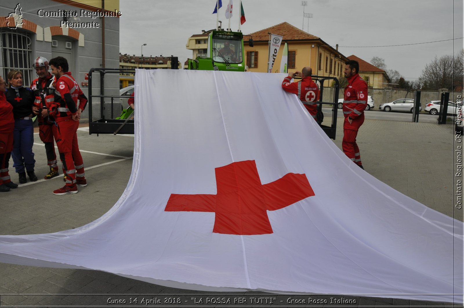 Cuneo 14 Aprile 2018 - "LA ROSSA PER TUTTI" - Croce Rossa Italiana- Comitato Regionale del Piemonte