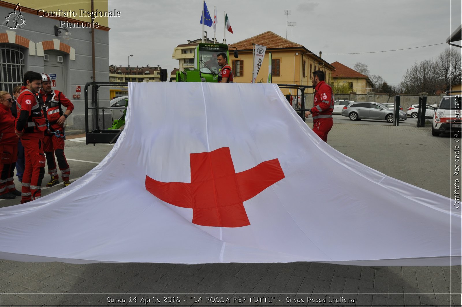 Cuneo 14 Aprile 2018 - "LA ROSSA PER TUTTI" - Croce Rossa Italiana- Comitato Regionale del Piemonte