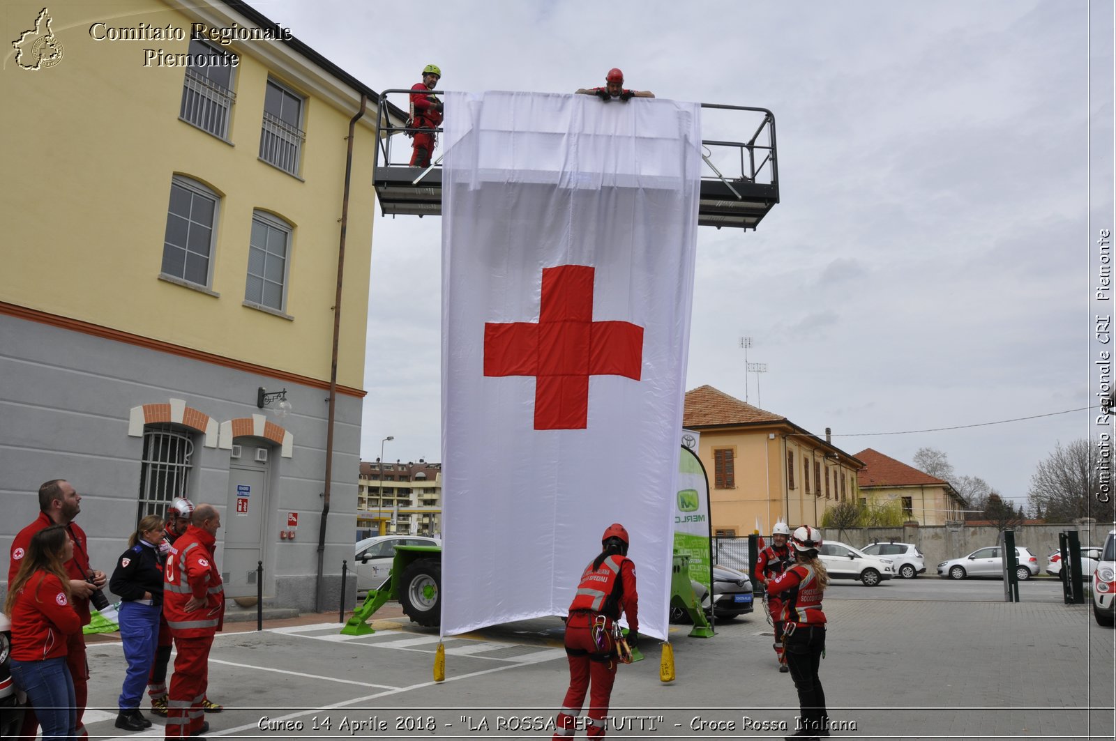 Cuneo 14 Aprile 2018 - "LA ROSSA PER TUTTI" - Croce Rossa Italiana- Comitato Regionale del Piemonte